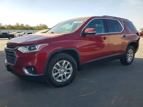 1GNERGKW9MJ161816 — 2021 Chevrolet Traverse, Задняя часть (Rear End), фото до ремонта