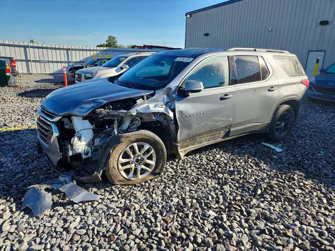 1GNEVGKW2MJ241227 — 2021 Chevrolet Traverse, Передняя часть (Front End), фото до ремонта