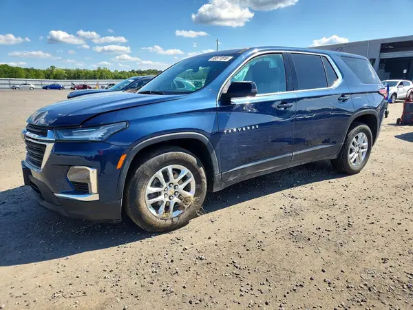 1GNERFKW2NJ159756 — 2022 Chevrolet Traverse, Передняя часть (Front End), фото до ремонта