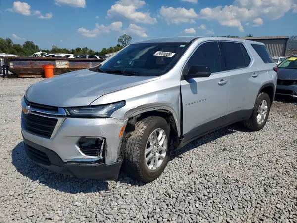 1GNERFKW6NJ111970 — 2022 Chevrolet Traverse, Передняя часть (Front End), фото до ремонта