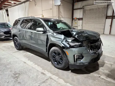 2022 Chevrolet Traverse Lt VIN 1GNEVGKW2NJ140223 фото 4