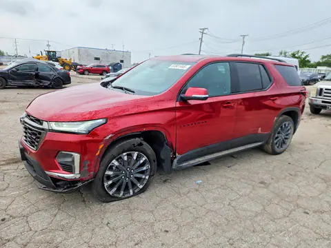 1GNEVJKW2PJ330667 — 2023 Chevrolet Traverse, Передняя часть (Front End), фото до ремонта