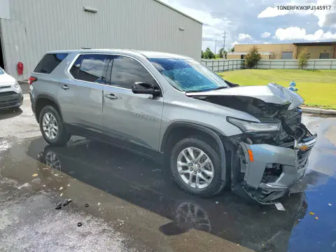 2023 Chevrolet Traverse Ls VIN 1GNERFKW3PJ145917 фото 4