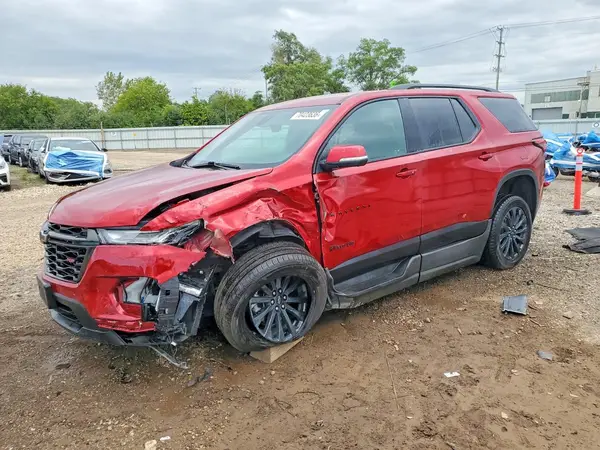 1GNERJKW0PJ141195 — 2023 Chevrolet Traverse, Передняя часть (Front End), фото до ремонта