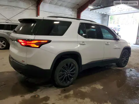 2023 Chevrolet Traverse Rs VIN 1GNEVJKW9PJ202779 фото 3