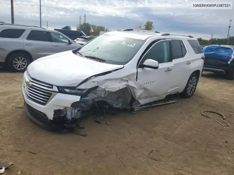 2023 Chevrolet Traverse Premier VIN 1GNERKKW9PJ287231 фото 1