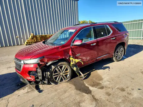 1GNEVNKW7PJ108889 — 2023 Chevrolet Traverse, Сторона, фото до ремонта