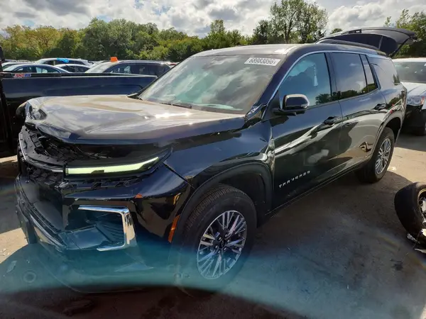 1GNEVGRS6SJ297185 — 2025 Chevrolet Traverse, Передняя часть (Front End), фото до ремонта