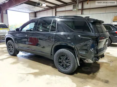 1GNEVJRS4SJ135665 — 2025 Chevrolet Traverse, фото 2 с аукциона Copart, Задняя часть
