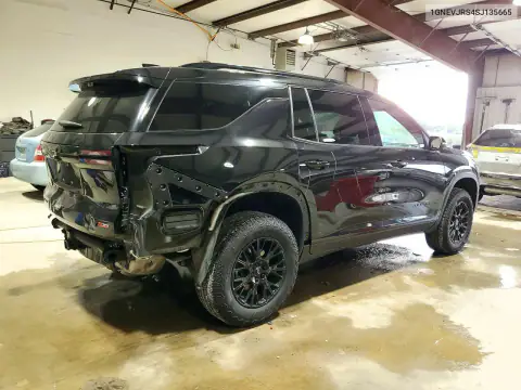 1GNEVJRS4SJ135665 — 2025 Chevrolet Traverse, фото 3 с аукциона Copart, Задняя часть