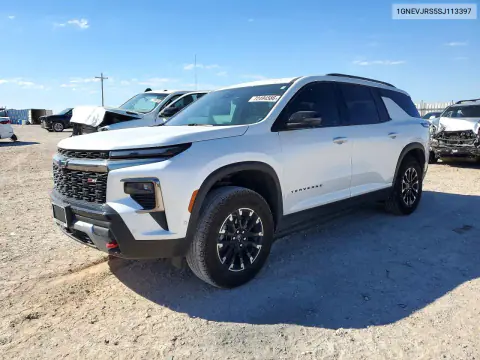 1GNEVJRS5SJ113397 — 2025 Chevrolet Traverse, Сторона, фото до ремонта