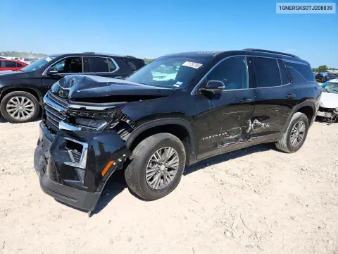 1GNERGKS0TJ208839 — 2026 Chevrolet Traverse, Передняя часть, фото до ремонта