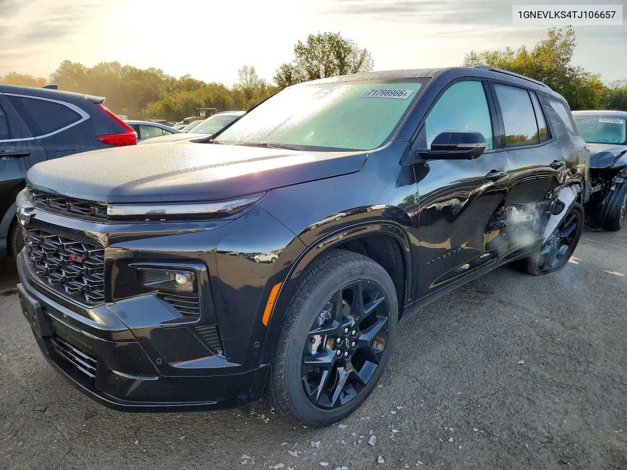 2026 Chevrolet Traverse Rs VIN 1GNEVLKS4TJ106657 фото 1