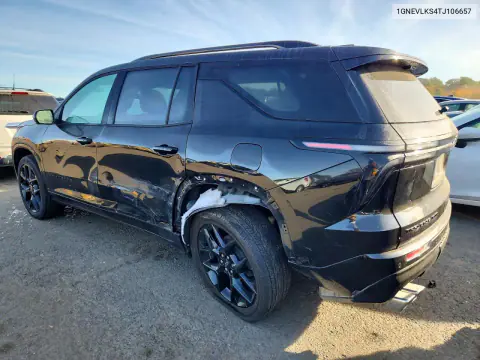 2026 Chevrolet Traverse Rs VIN 1GNEVLKS4TJ106657 фото 2
