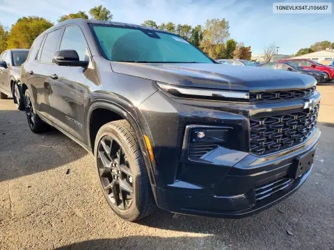 2026 Chevrolet Traverse Rs VIN 1GNEVLKS4TJ106657 фото 4