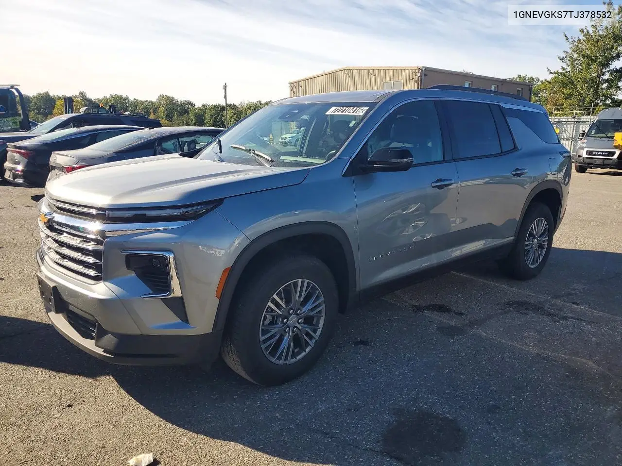 2026 Chevrolet Traverse Lt VIN 1GNEVGKS7TJ378532 фото 1