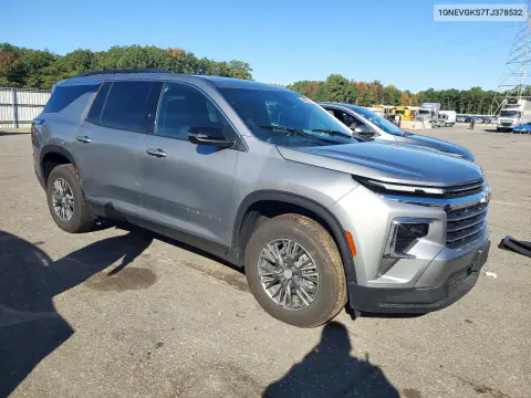2026 Chevrolet Traverse Lt VIN 1GNEVGKS7TJ378532 фото 4