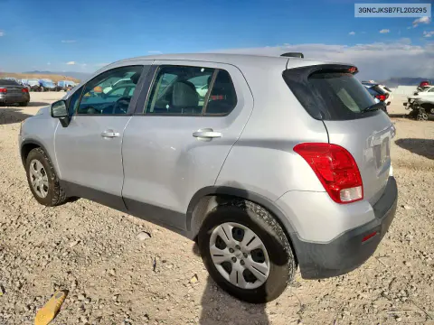 2015 Chevrolet Trax Ls VIN 3GNCJKSB7FL203295 фото 2