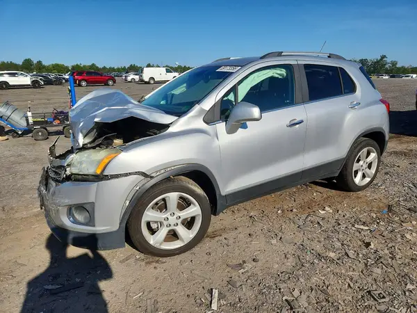 3GNCJRSB7GL200648 — 2016 Chevrolet TRAX, Передняя часть (Front End), фото до ремонта