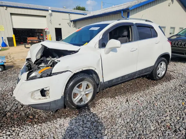 3GNCJLSBXGL162586 — 2016 Chevrolet TRAX, Передняя часть (Front End), фото до ремонта