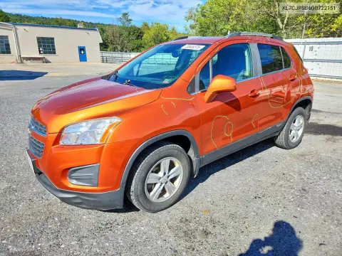 KL7CJPSB6GB722151 — 2016 Chevrolet TRAX, Повреждения со всех сторон, фото до ремонта