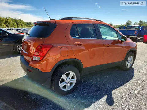 2016 Chevrolet Trax 1Lt VIN KL7CJPSB6GB722151 фото 3