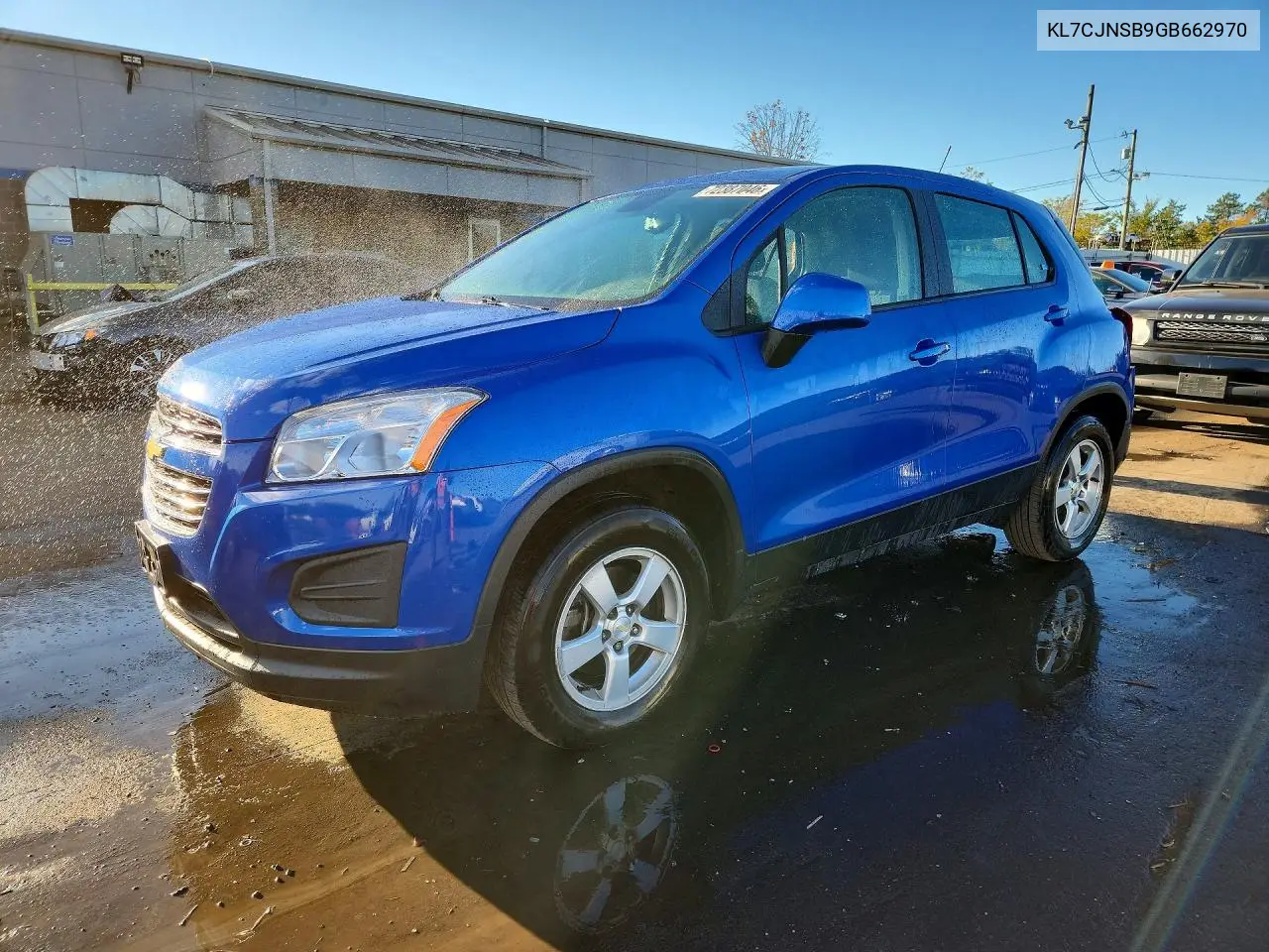 2016 Chevrolet Trax Ls VIN KL7CJNSB9GB662970 фото 1