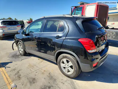 2017 Chevrolet Trax 1Lt VIN 3GNCJLSB9HL224464 фото 2