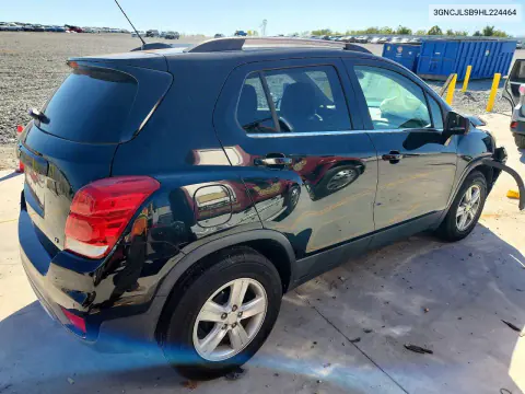 2017 Chevrolet Trax 1Lt VIN 3GNCJLSB9HL224464 фото 3