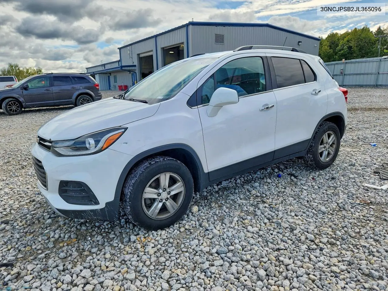 2018 Chevrolet Trax 1Lt VIN 3GNCJPSB2JL365096 фото 1