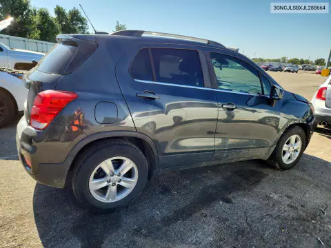 2018 Chevrolet Trax 1Lt VIN 3GNCJLSBXJL288664 фото 3