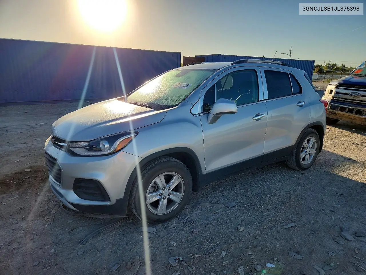 2018 Chevrolet Trax 1Lt VIN 3GNCJLSB1JL375398 фото 1