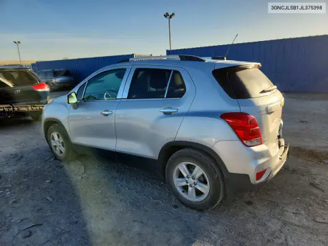 2018 Chevrolet Trax 1Lt VIN 3GNCJLSB1JL375398 фото 2