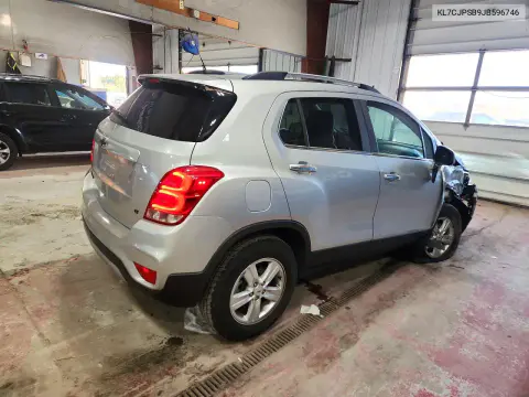 2018 Chevrolet Trax 1Lt VIN KL7CJPSB9JB596746 фото 3