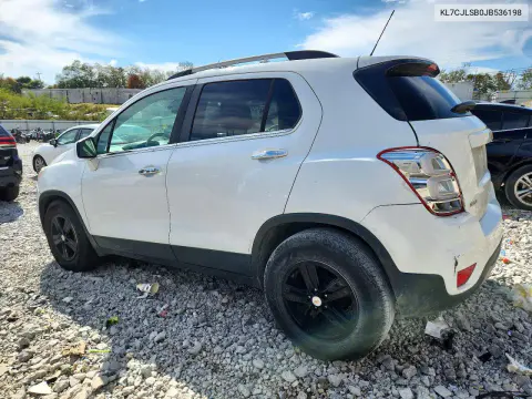 2018 Chevrolet Trax 1Lt VIN KL7CJLSB0JB536198 фото 2