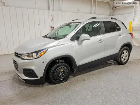 KL7CJPSB2KB895416 — 2019 Chevrolet TRAX, Передняя часть, фото до ремонта