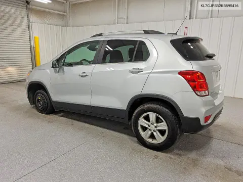 2019 Chevrolet Trax 1Lt VIN KL7CJPSB2KB895416 фото 2