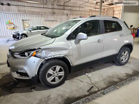 KL7CJPSB4KB953025 — 2019 Chevrolet TRAX, Сторона, фото до ремонта