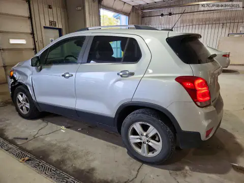 2019 Chevrolet Trax 1Lt VIN KL7CJPSB4KB953025 фото 2