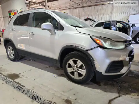 2019 Chevrolet Trax 1Lt VIN KL7CJPSB4KB953025 фото 4