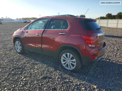 2019 Chevrolet Trax Premier VIN 3GNCJRSBXKL283999 фото 2