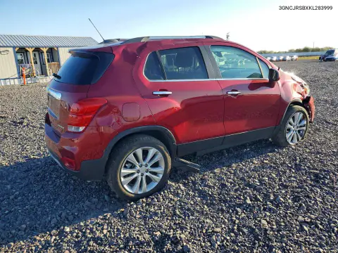 2019 Chevrolet Trax Premier VIN 3GNCJRSBXKL283999 фото 3