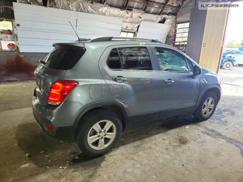 2019 Chevrolet Trax 1Lt VIN KL7CJPSB3KB900929 фото 3