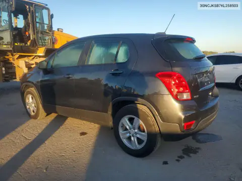 2019 Chevrolet Trax Ls VIN 3GNCJKSB7KL258503 фото 2