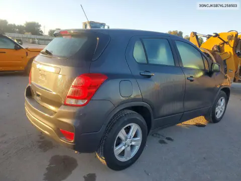 2019 Chevrolet Trax Ls VIN 3GNCJKSB7KL258503 фото 3