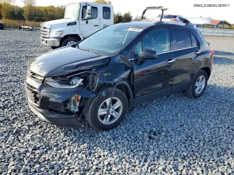 3GNCJLSB2KL385911 — 2019 Chevrolet TRAX, Передняя часть, фото до ремонта