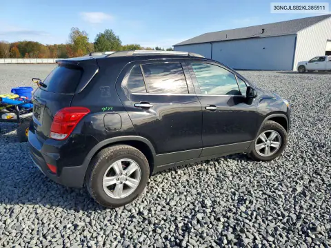 2019 Chevrolet Trax 1Lt VIN 3GNCJLSB2KL385911 фото 3