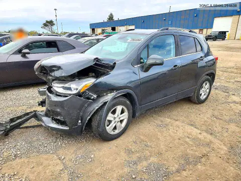 3GNCJLSB4KL294638 — 2019 Chevrolet TRAX, Передняя часть, фото до ремонта