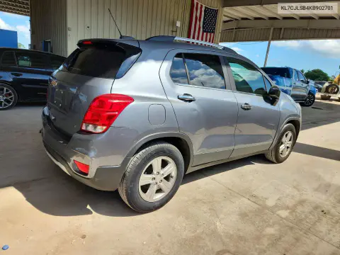 2019 Chevrolet Trax 1Lt VIN KL7CJLSB4KB902701 фото 3