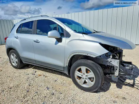 2020 Chevrolet Trax 1Lt VIN 3GNCJLSB2LL217123 фото 4